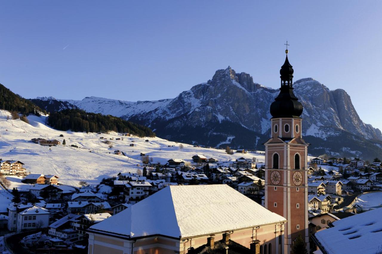 Binterhof Alpin Deluxe App Villa Castelrotto Exterior foto